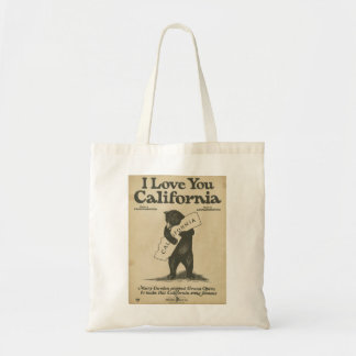 Tote Eu te amo o bolsa de Califórnia