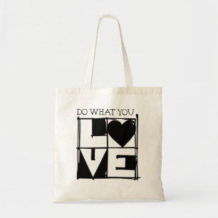 Tote Faça o que você ama bolsa