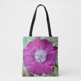 Tote Faith Magenta Poppy Art Bolsa