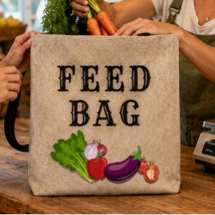 Tote FEED BAG - Uso diário e multiuso do Bolsa