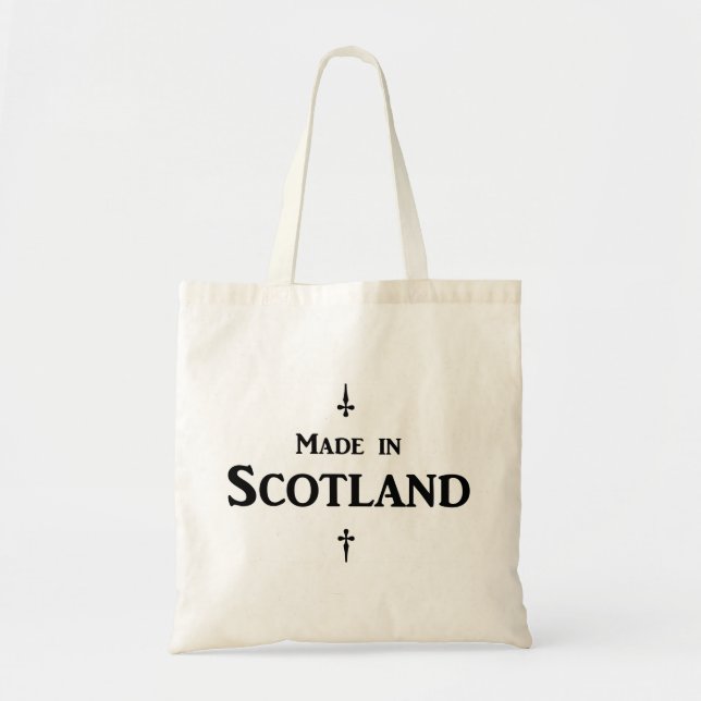 Tote "Feito o bolsa básico de Scotland" (Frente)