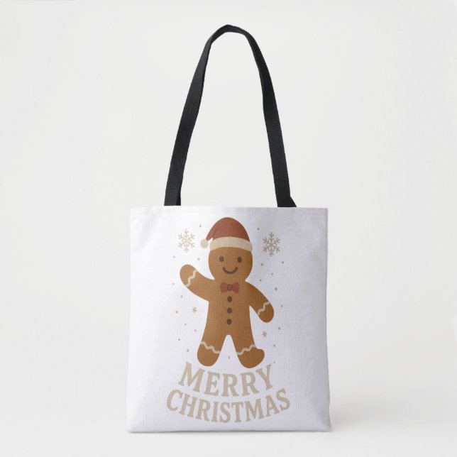 Tote Feliz Bolsa de Natal (Frente)