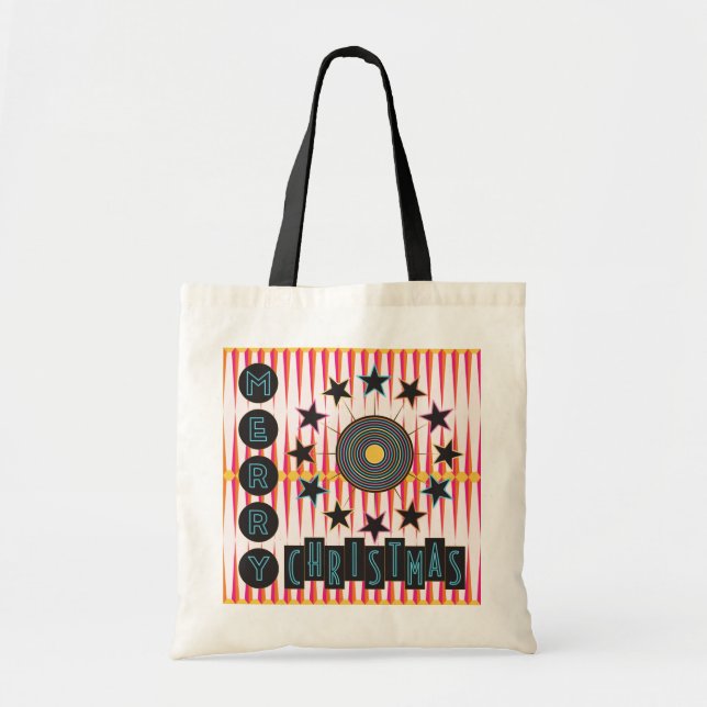 Tote Feliz Bolsa de Natal (Frente)