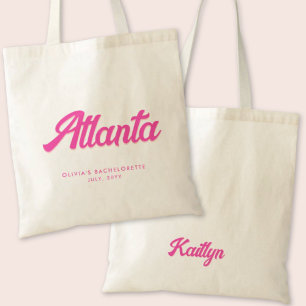 Tote Festa de solteira Personalizada da Bolsa Atlanta