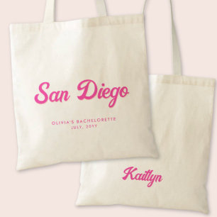 Tote Festa de solteira Personalizada de Bolsa San Diego