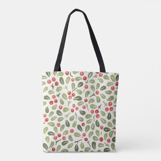 Tote Festivo MistletoBerry Bolsa (Verso)