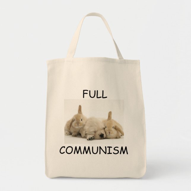 Tote Filhote de cachorro do comunismo e o bolsa (Frente)