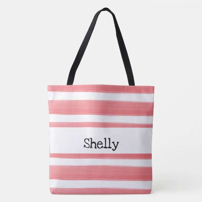 TOTE FITAS PERSONALIZADAS DE COR DE ÁGUA BOLSA (Frente)