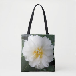 Tote Floral Branco Camellia Bolsa