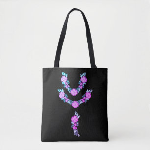 Tote Floral Elegance Design Bolsa