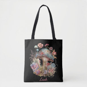 Tote Floral Mushroom Bolsa