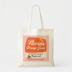 Tote Flórida Orange Juice Bolsa