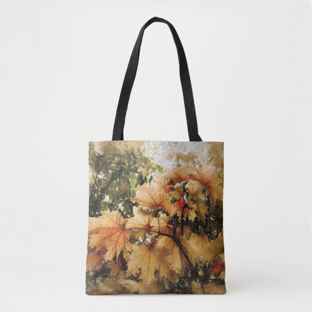 Tote Folhas de outono Bolsa (Frente)