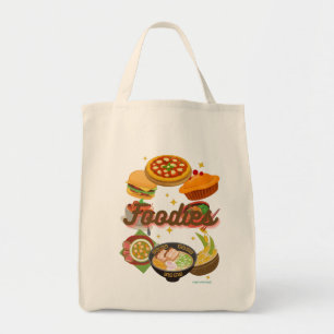 Tote Foodies Grocery Bolsa de Hags com Nags