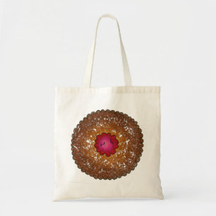 Tote Framboesa Linzer Torte Bolsa de Biscoito de Natal