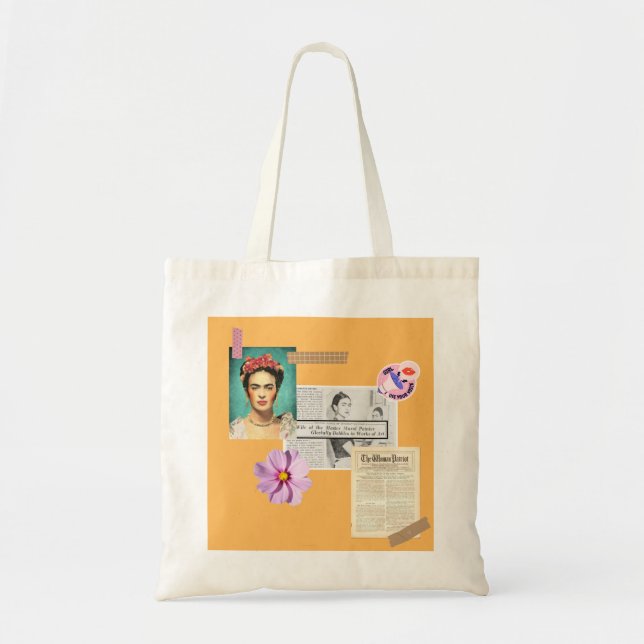 Tote Frida Kahlo Budget bolsa Feminismo (Frente)