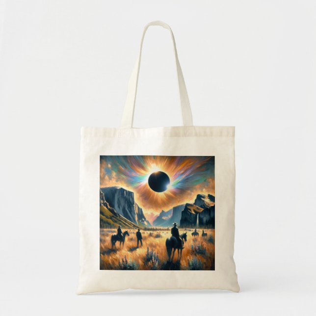 Tote Frontier Eclipse: Bolsa de Paisagem Ocidental (Frente)