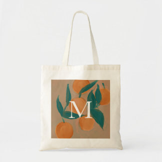 Tote Fruta de Orçamento de Vintage Monograma Bolsa