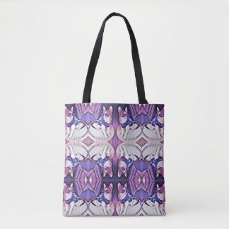 Tote Gato Legal roxo com óculos de sol Bolsa