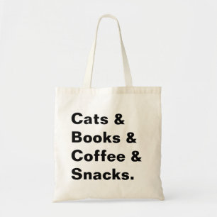 Tote Gatos e bolsa dos livros