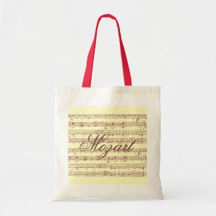 Tote Gavotte de Mozart - o bolsa do orçamento
