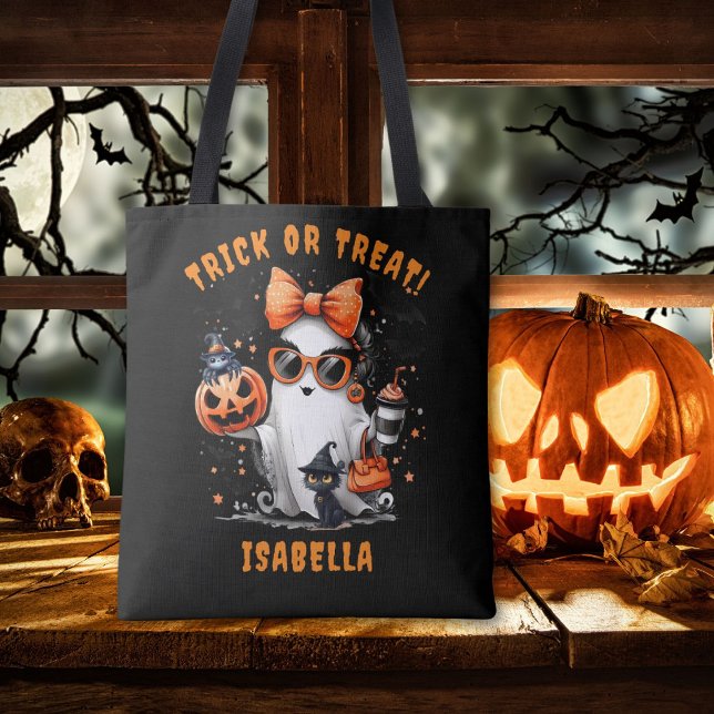 Tote Ghost Fantástico ou Bolsa de Tratamento de Hallowe (Criador carregado)