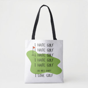 Tote Golfe Engraçado Teve Bolsa Para Os Golfe