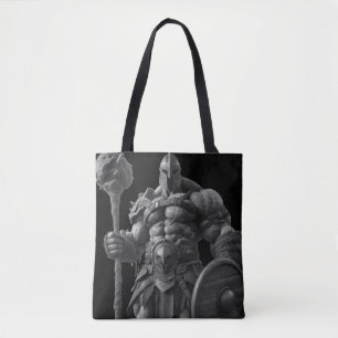 Tote Golias com uma Clava com Espinhos em uma Bolsa de