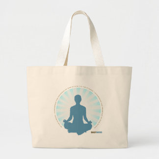 Tote Grande "A bolsa de canvas DIÁRIA da paz interna" de WORD®