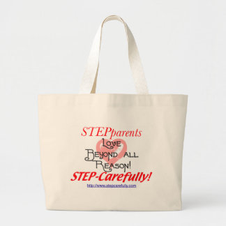 Tote Grande A bolsa de canvas do amor dos Stepparents