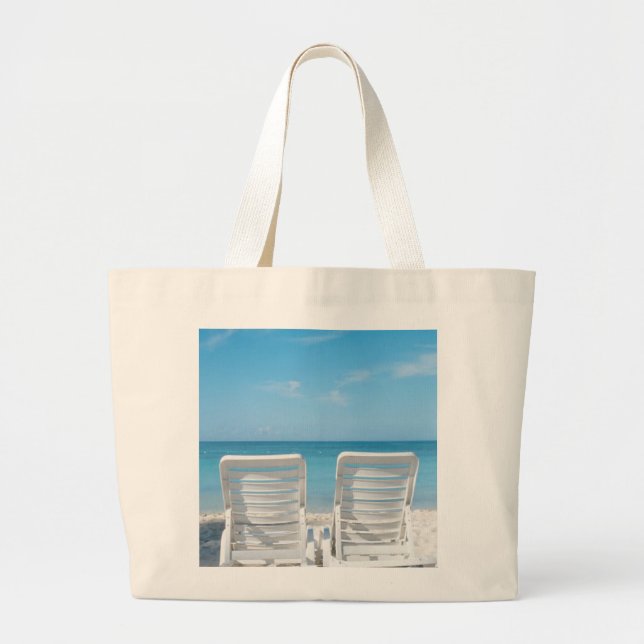 Tote Grande A bolsa de praia (Frente)