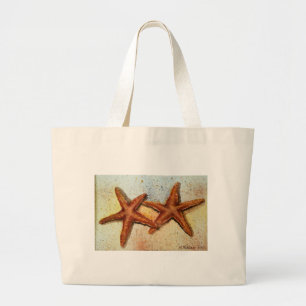 Tote Grande a bolsa de praia da estrela do mar