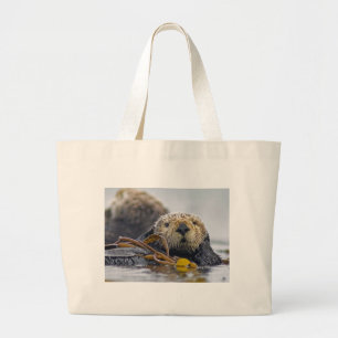 Tote Grande A bolsa de praia da lontra de mar