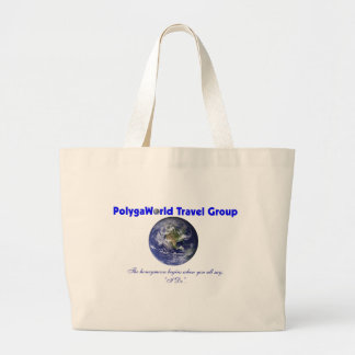 Tote Grande A bolsa de praia do grupo do viagem de Polygaworld