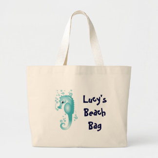 Tote Grande A bolsa de praia feita sob encomenda do cavalo