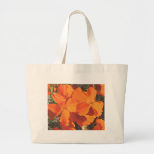 Tote Grande A bolsa de praia, papoilas de CA # 3484