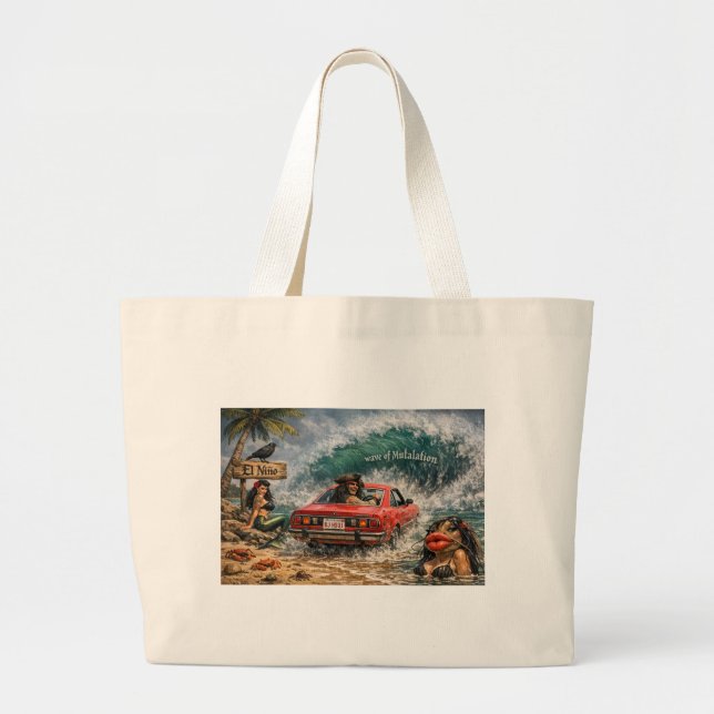 Tote Grande A bolsa The Wave (Frente)