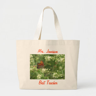 Tote Grande A melhor bolsa de canvas do professor, apreciaçã