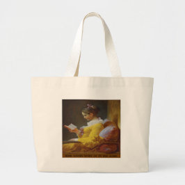 Tote Grande Amantes de Livros Nunca Dormem Sozinhos - Bolsa