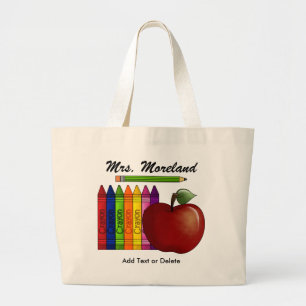 Tote Grande Apple for the Teacher Bolsa by SRF