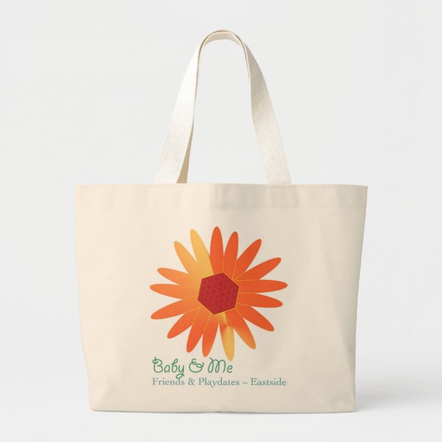Tote Grande Bebê & mim o bolsa (Frente)