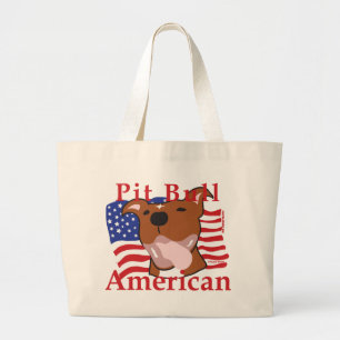 Tote Grande Bolsa americano Pit Bull