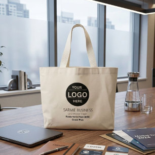 Tote Grande Bolsa Básica Personalizada com Logo, Bolsa de Comp