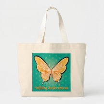 Bolsa - Borboletas Pop - Buellton.Art