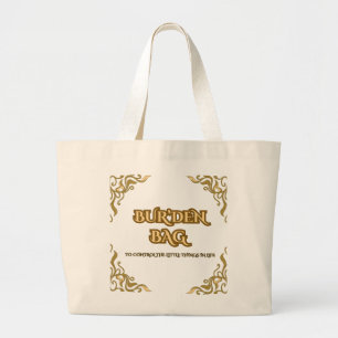 TOTE GRANDE BOLSA BUR'DEN, BOLSA JUMBO DE LONA FLORAL