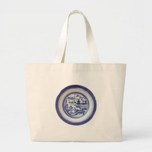 Tote Grande Bolsa Canton Azul