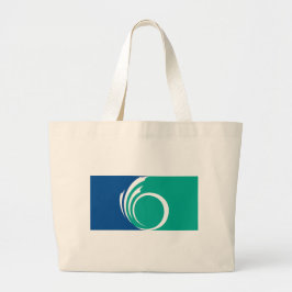 Tote Grande Bolsa com a Bandeira de Ottawa, Canadá