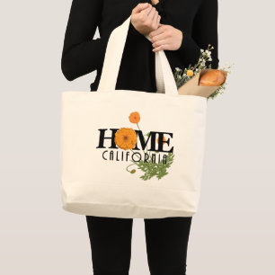 Tote Grande BOLSA da Califórnia INICIAL