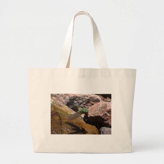 Tote Grande Bolsa de Beija-flor (Frente)