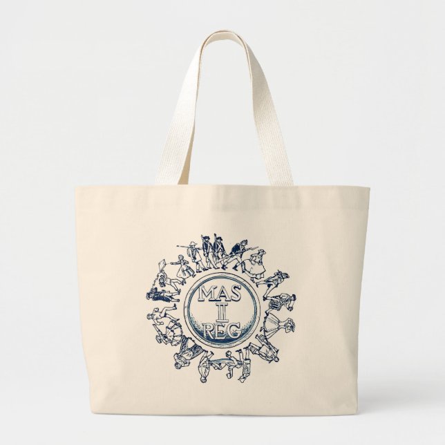 Tote Grande bolsa de Canvas 2MÃE (Frente)